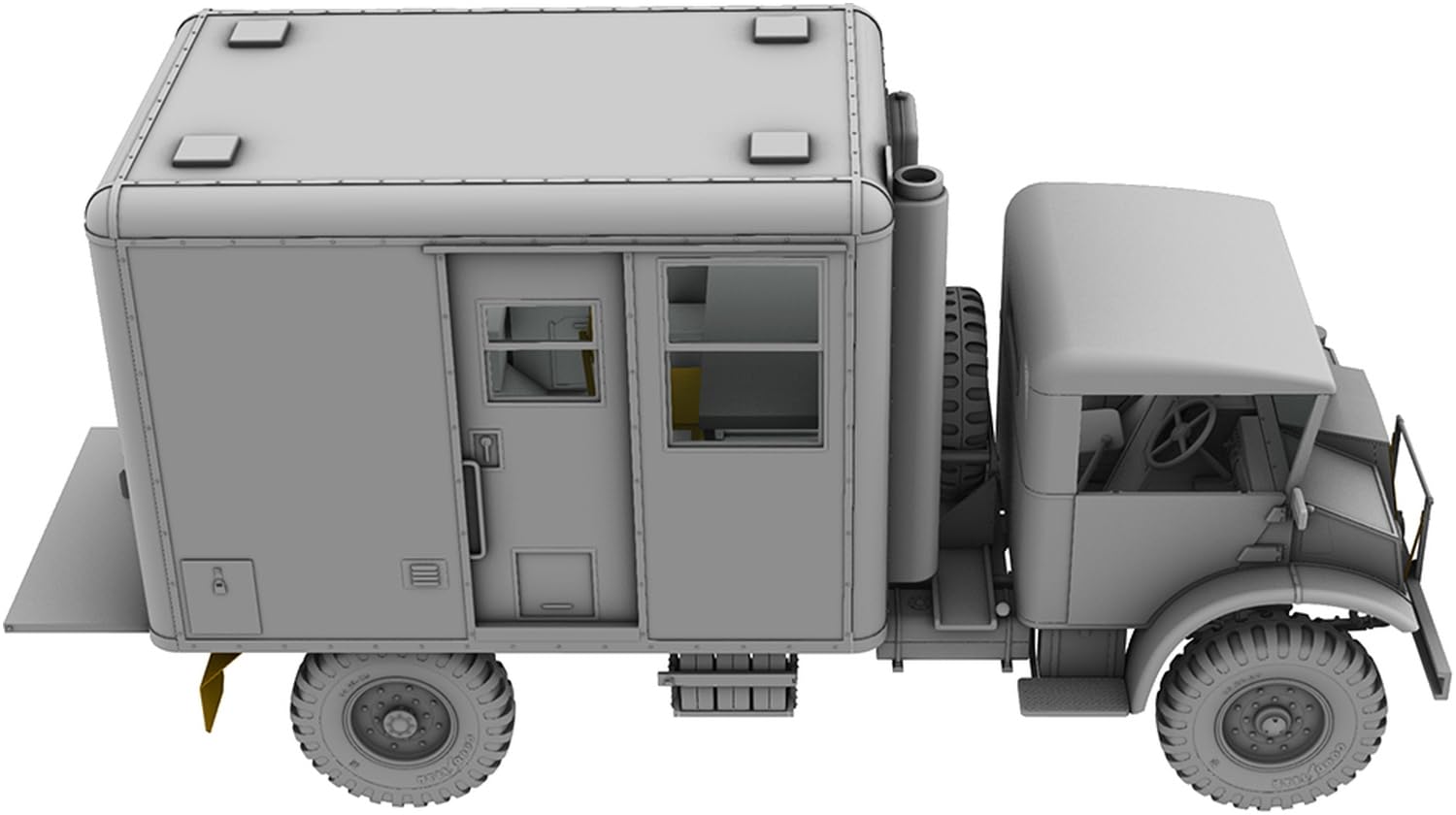 Amazon | IBG 1/35 イギリス シボレー C60L キャブ13 野戦指揮車
